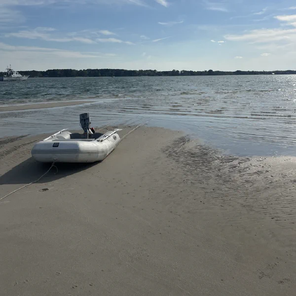 Little boat on Little Bay
