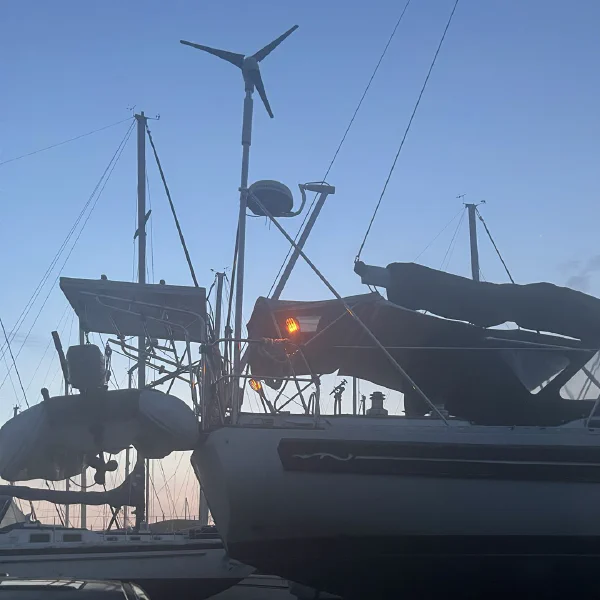 'How do you refit a boat while working a full-time job?' you find a boatyard that will let you start sanding at 4am